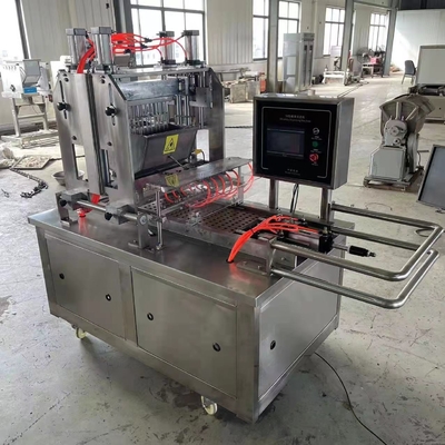 Máquina automática de fabricação de doces de 500 kg/linha de produção de processamento de doces moles