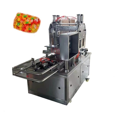Máquina de fabricação de doces de aço inoxidável de goma para doces de cereja de morango de gelatina macia
