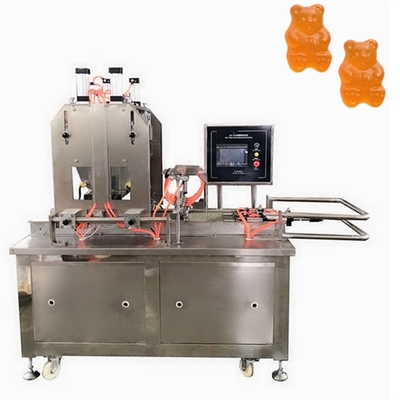 Máquina de fabricação de doces de aço inoxidável de goma para doces de cereja de morango de gelatina macia