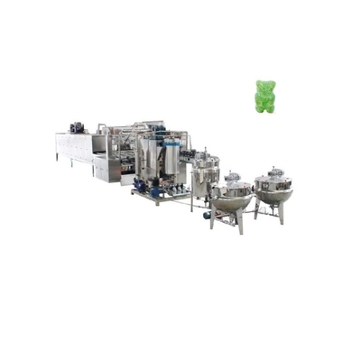 Após-Serviço Apoio técnico de vídeo Máquina de fabricação de doces de goma grande para 220V Voltagem