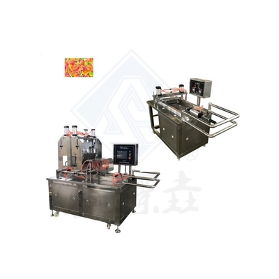 Função de depósito Máquina de fabricação de doces de feijão industrial com preenchimento de doces de geleia