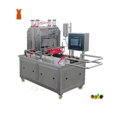 220V 3kw Commercial Ananas Soft Candy Maker Máquina de Fabricação de Doces Gummy com Design