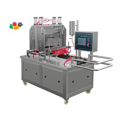 220V 3kw Commercial Ananas Soft Candy Maker Máquina de Fabricação de Doces Gummy com Design