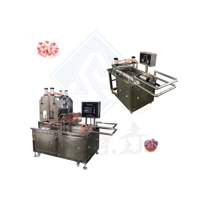 220V 3kw Commercial Ananas Soft Candy Maker Máquina de Fabricação de Doces Gummy com Design
