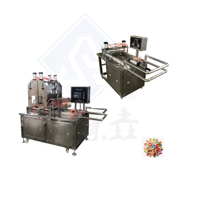 500 kg variados Ananas Cereja Soft Candy Maker Máquinas de doces de goma 1900*900*1620mm