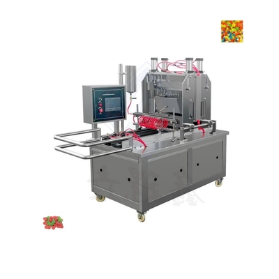 500 kg de capacidade Anéis de urso Pizza goma doces máquina de fabricação para confeitaria à base de açúcar