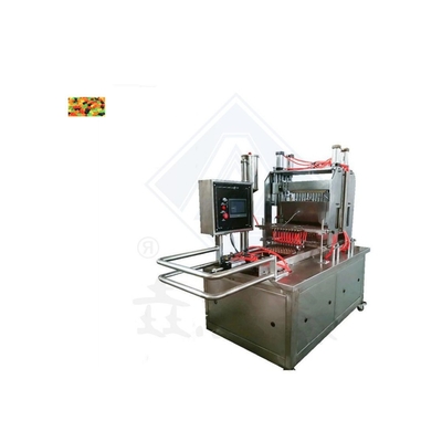 Função da Máquina de Depósito 500kg Queijo Mango Soft Candy Maker Máquina de Fabricação de Doces Gummy