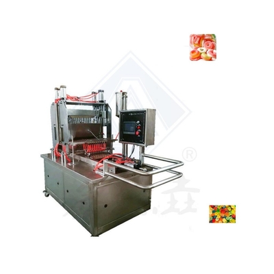 Função da Máquina de Depósito 500kg Queijo Mango Soft Candy Maker Máquina de Fabricação de Doces Gummy