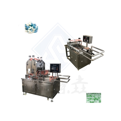 Função da Máquina de Depósito 500kg Queijo Mango Soft Candy Maker Máquina de Fabricação de Doces Gummy