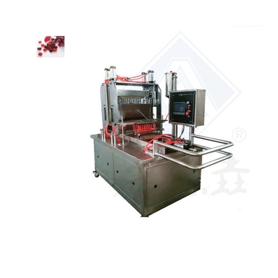 Máquina multifuncional de aço inoxidável para produção de doces de goma de mirtilo variados