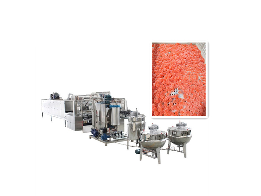 Máquina automática de fabricação de doces de hortelã-pimenta com pectina