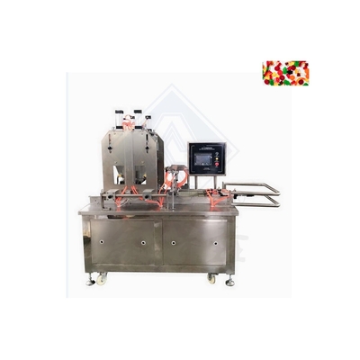 Aço inoxidável 1900*900*1620mm Máquina de depósito de gomas variadas para fabricação de doces gomosos