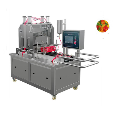Máquina de depósito de doces de goma de gelatina de manga comercial com função multifuncional