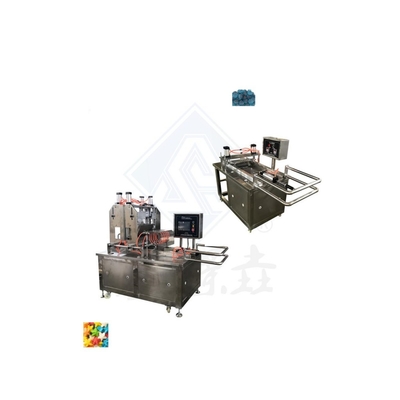 Máquina de fabricação de doces à base de açúcar para fabricação de gelatina industrial