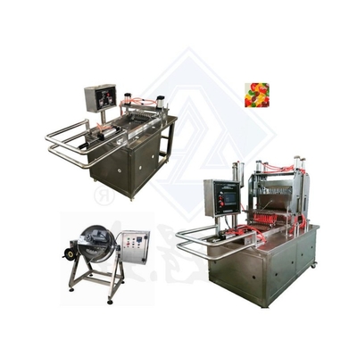 Máquina de fabricação de doces à base de açúcar para fabricação de gelatina industrial
