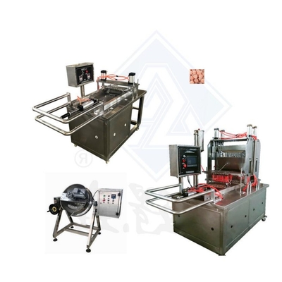 Máquina de fabricação de doces à base de açúcar para fabricação de gelatina industrial