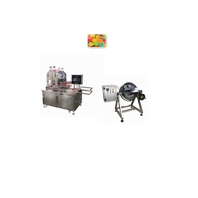 Alta produtividade 50 kg/h Pectina Urso Máquina Depositadora de Goma Goma Gelatina Máquina de Fabricação de Doces 3kw