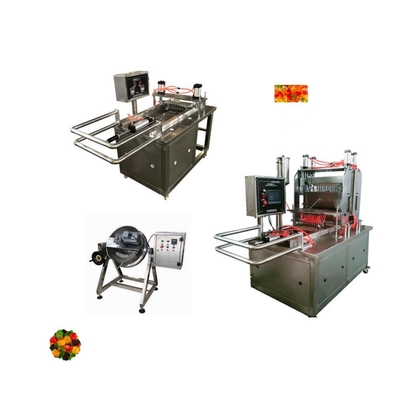 3kw Máquina de fabricação de doces de goma moles comercial de alta produtividade