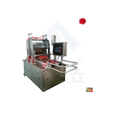 20-50kg/h Máquina de fabricação de doces de goma de feijão de frutas multifuncional