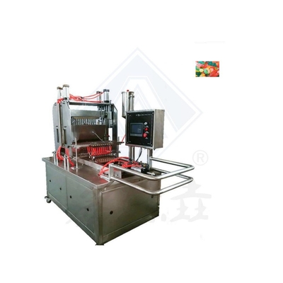 20-50kg/h Máquina de fabricação de doces de goma de feijão de frutas multifuncional