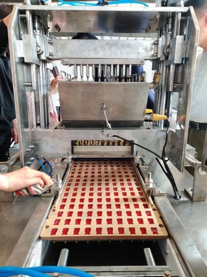 Máquina avançada para fazer doces com geleia para doces 500 kg de produção automática