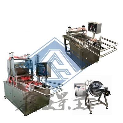 Máquina automática de fabricação de doces de goma de geleia macia para fazer doces de pectina a preços acessíveis
