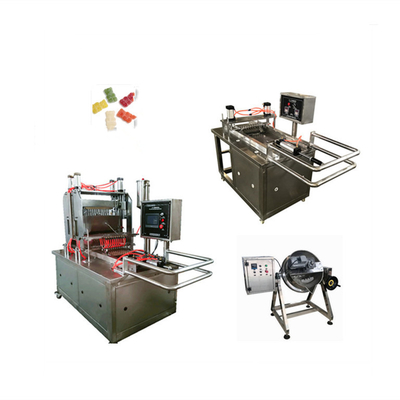 Máquina de depósito de doces para ursos de linha feijão
