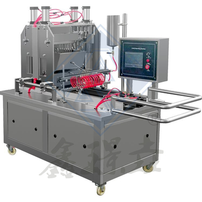 Linha de Produção de Fudge de Gel com Servo Servo Semiautomático e Matéria-Prima Pigmentada