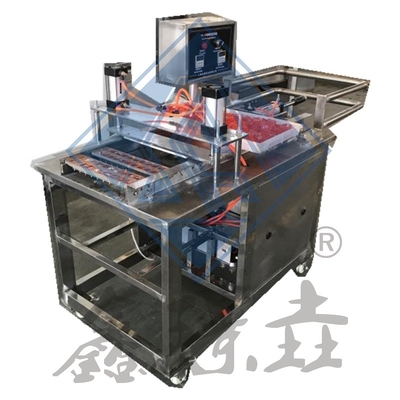 Máquina de enchimento de doces suave e dura com controle servo manual semiautomático baseado em frutose