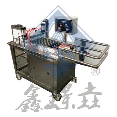 Máquina semi-automática de verter doces moles e duros para processo de formação de alta produtividade